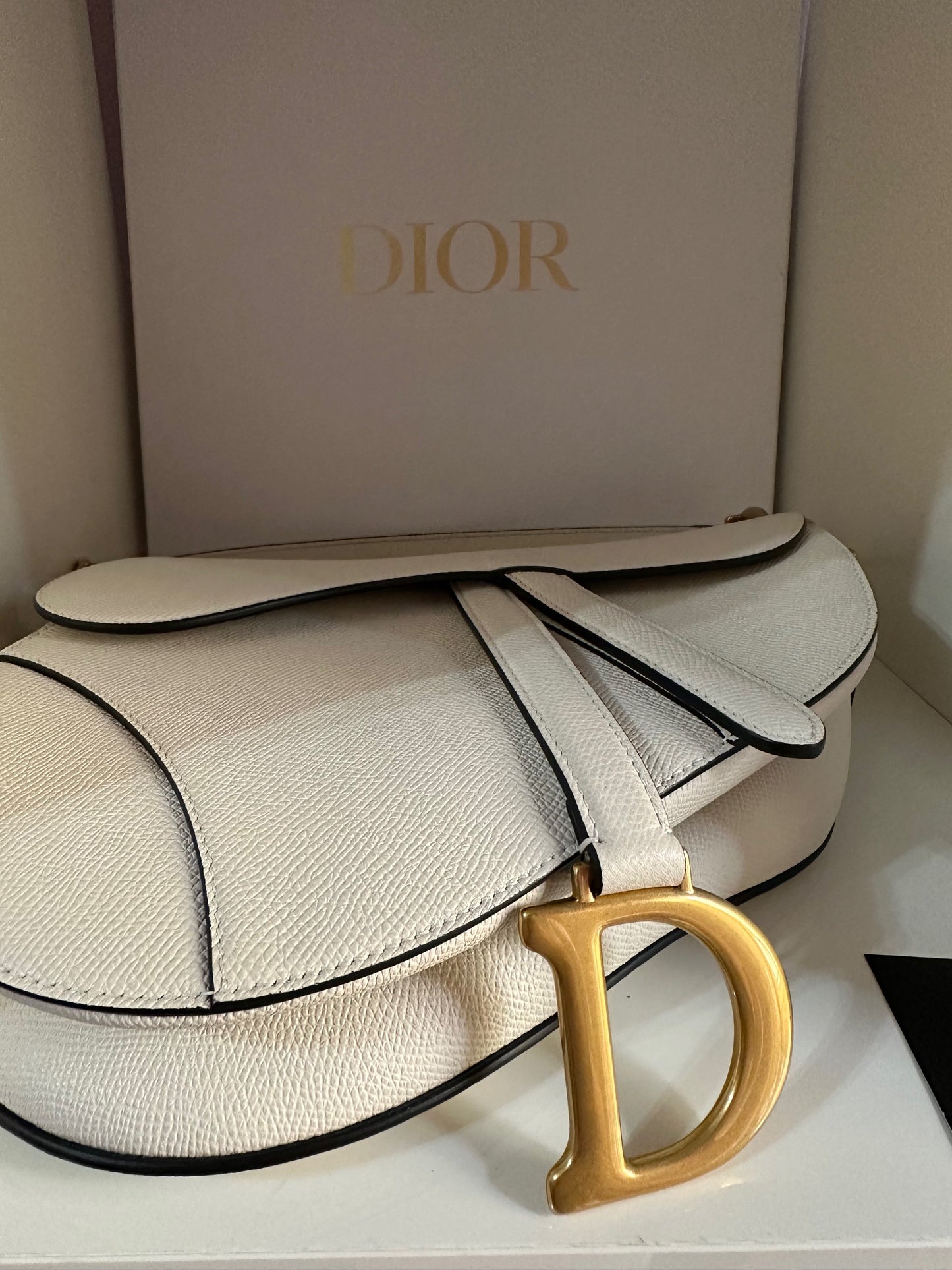 DIOR SADDLE BIANCA image 4