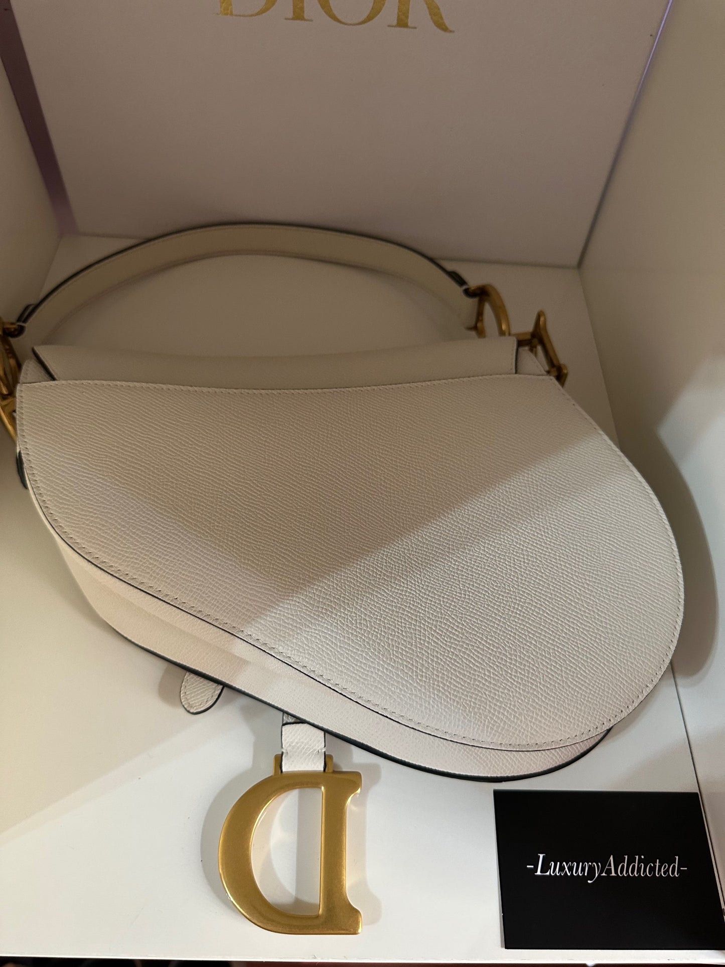 DIOR SADDLE BIANCA image 1