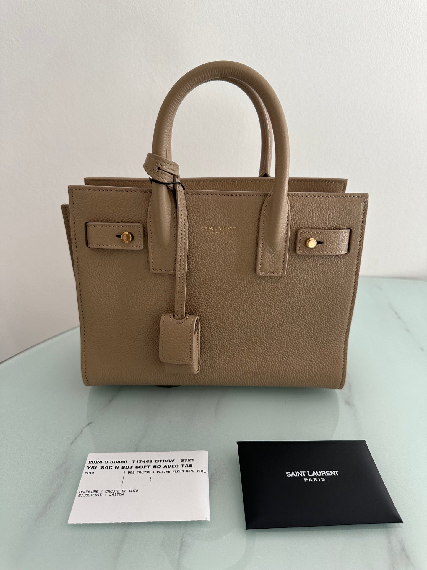 SAINT LAURENT SAC DE JOUR NANO