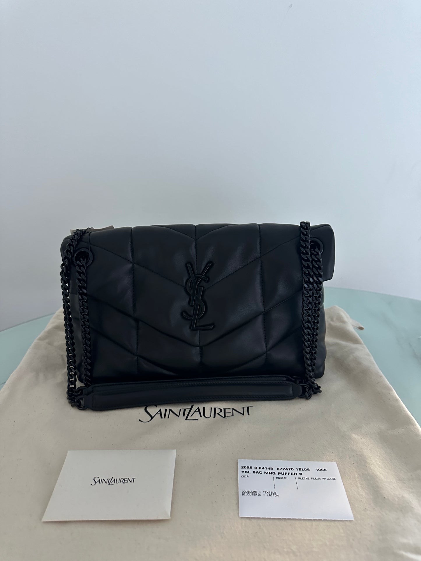 SAINT LAURENT PUFFER SMALL