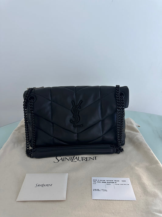 SAINT LAURENT PUFFER SMALL