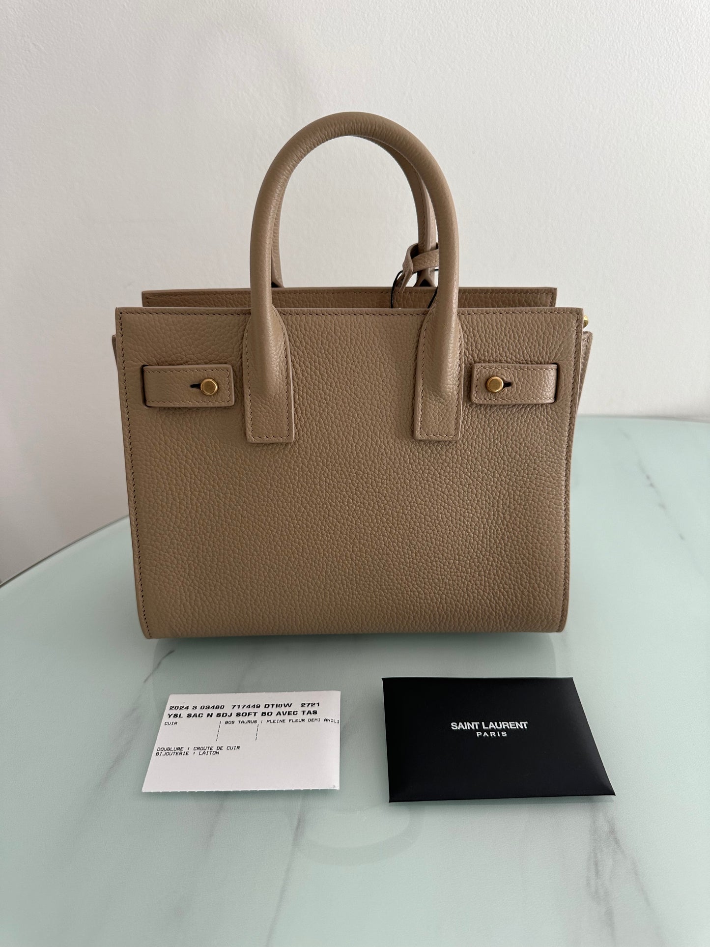 SAINT LAURENT SAC DE JOUR NANO