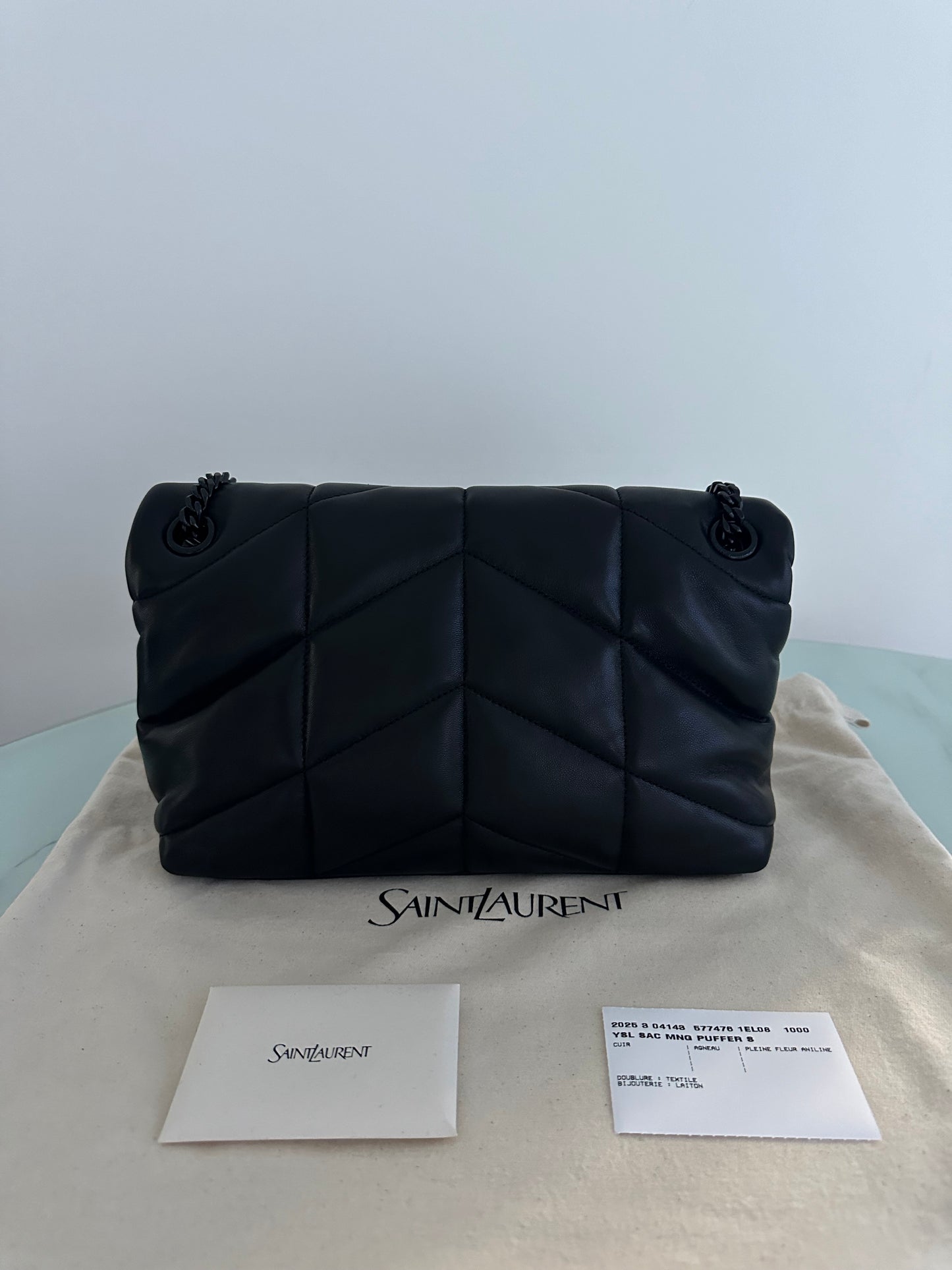 SAINT LAURENT PUFFER SMALL