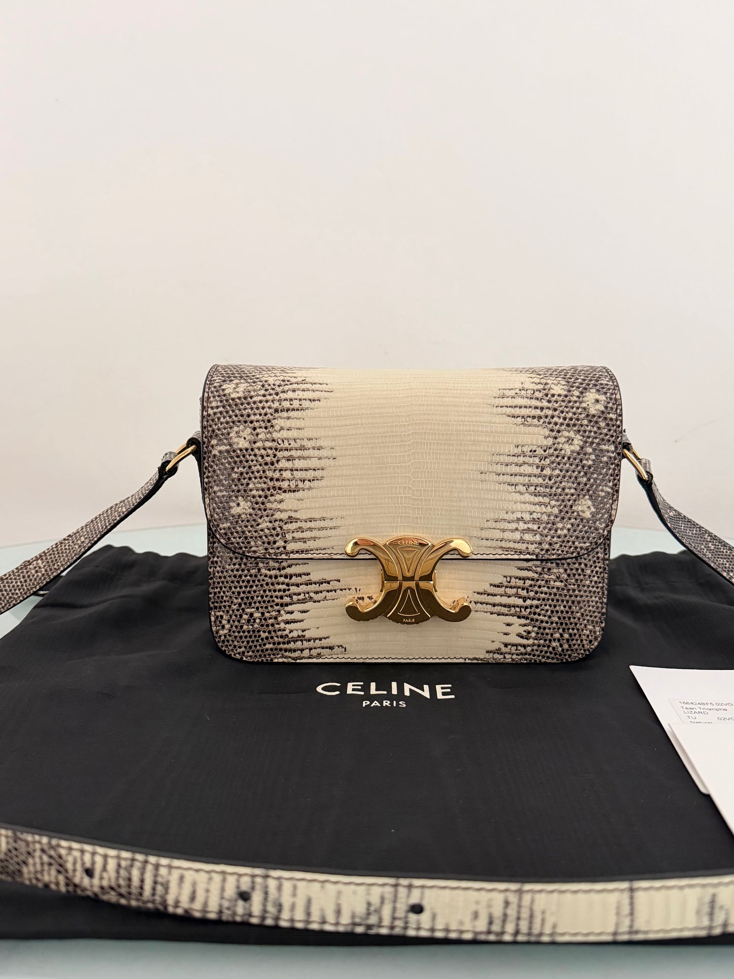 CELINE TRIOMPHE LIZARD