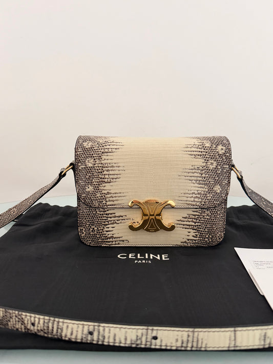 CELINE TRIOMPHE LIZARD